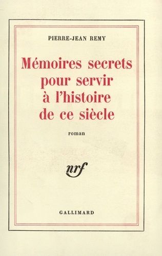 Emprunter Mémoires secrets pour livre