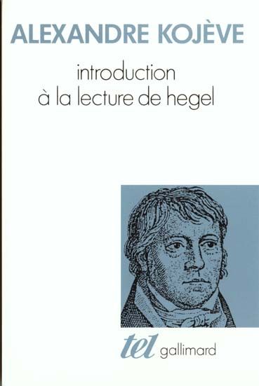 Emprunter Introduction à la lecture de Hegel. Leçons sur la 