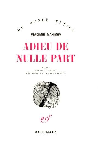 Emprunter Adieu de nulle part livre