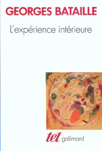 Emprunter L'expérience intérieure livre