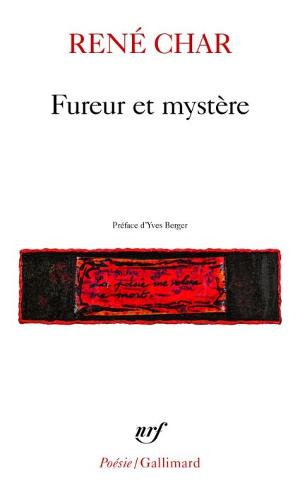 Emprunter Fureur et mystère livre