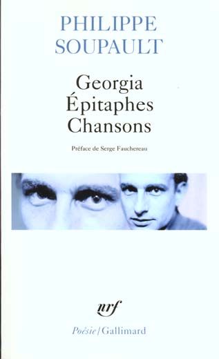 Emprunter Georgia. Épitaphes. Chansons. Et autres poèmes livre