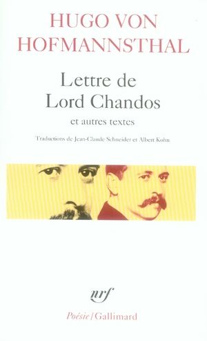 Emprunter Lettre de Lord Chandos. Et autres textes sur la poésie livre