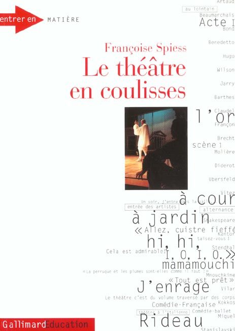 Emprunter Le théâtre en coulisses livre