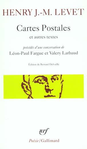 Emprunter Cartes postales et autres textes précédés d'une conversation de Léon-Paul Fargue et Valéry Larbaud livre