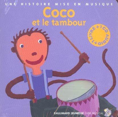 Emprunter Coco et le tambour. Avec 1 CD audio livre