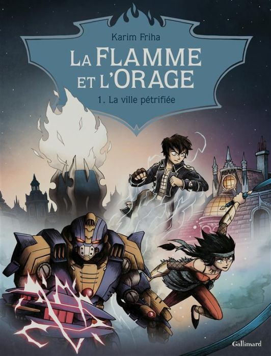 Emprunter La flamme et l'orage Tome 1 : La ville pétrifiée livre