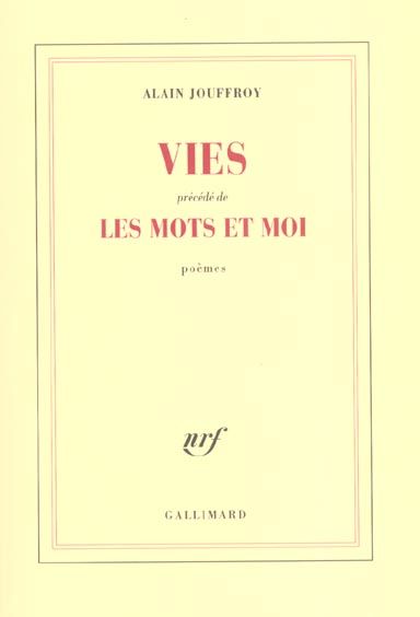 Emprunter Vies précédé de Les mots et moi livre