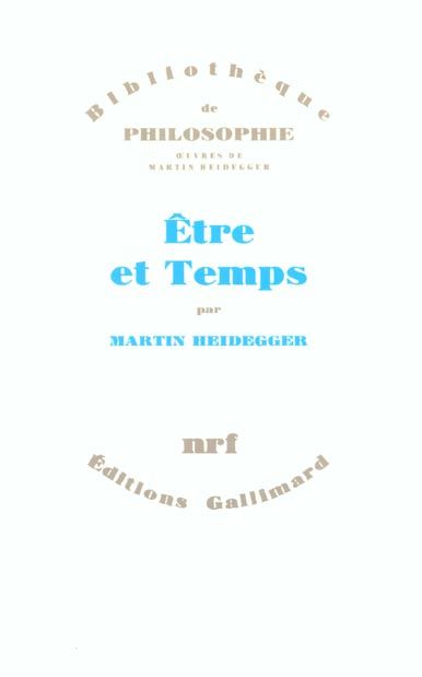 Emprunter Oeuvres de Martin Heidegger Section I, Ecrits publiés de 1914 à 1970. Tome 2, Etre et Temps livre