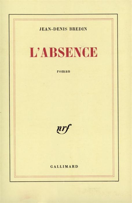 Emprunter L'absence livre