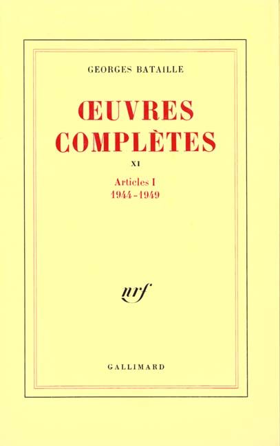 Emprunter Oeuvres complètes. Volume 11, Articles livre