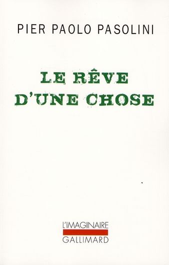 Emprunter Le Rêve d'une chose livre