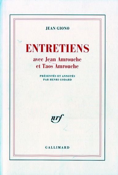 Emprunter Entretiens avec Jean Amrouche et Taos Amrouche livre