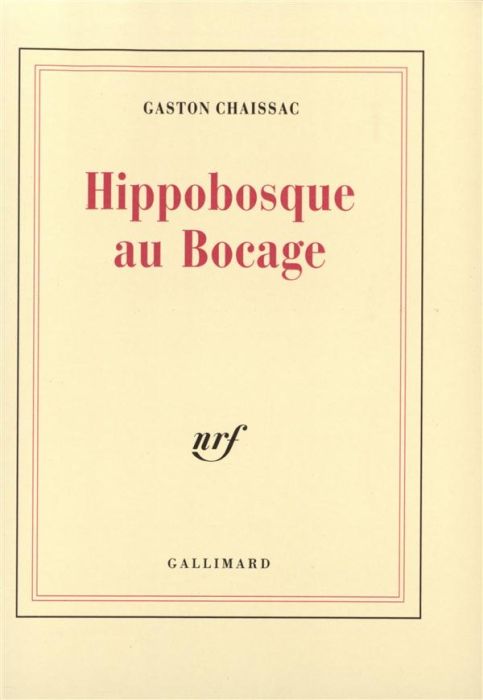 Emprunter Hippobosque au bocage livre