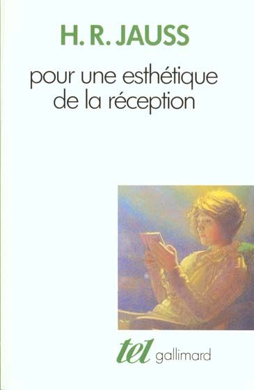 Emprunter Pour une esthétique de la réception. Préf. de Jean Starobinsk livre