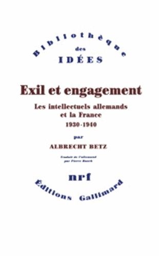 Emprunter Exil et engagement. Les intellectuels allemands et livre