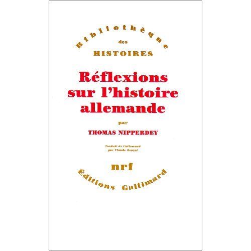 Emprunter Réflexions sur l'histoire allemande livre