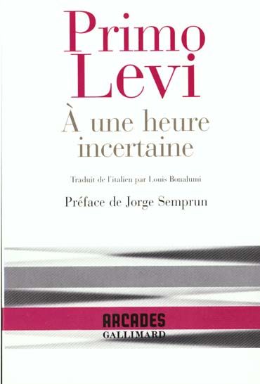 Emprunter À une heure incertaine. Poèmes livre