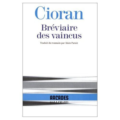 Emprunter Bréviaire des vaincus livre