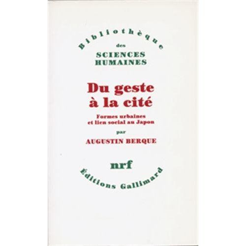 Emprunter Du geste à la cité. Formes urbaines et lien social au Japon livre