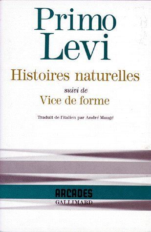 Emprunter Histoires naturelles . Suivi de Vice de forme livre