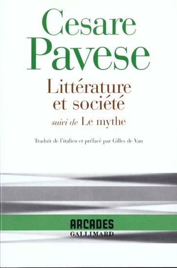 Emprunter Littérature et société. Suivi de Le mythe livre