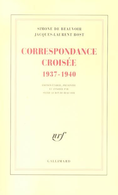 Emprunter Correspondance croisée (1937-1940) livre