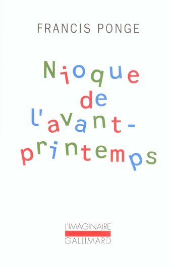 Emprunter Nioque de l'avant-printemps livre