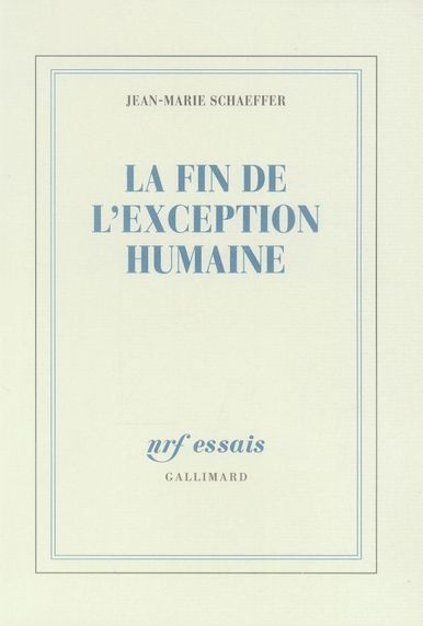 Emprunter La fin de l'exception humaine livre