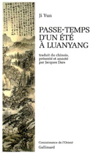 Emprunter Passe-temps d'un été à Luanyang livre