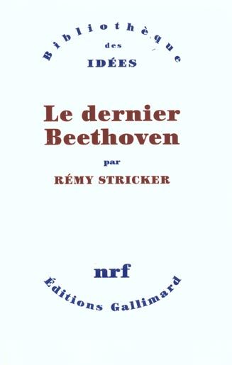 Emprunter Le dernier Beethoven livre