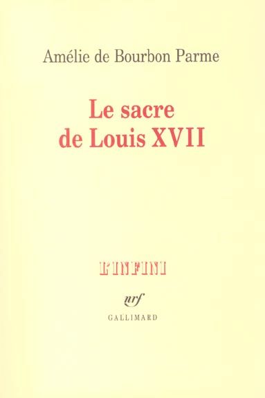 Emprunter Le sacre de Louis XVII livre