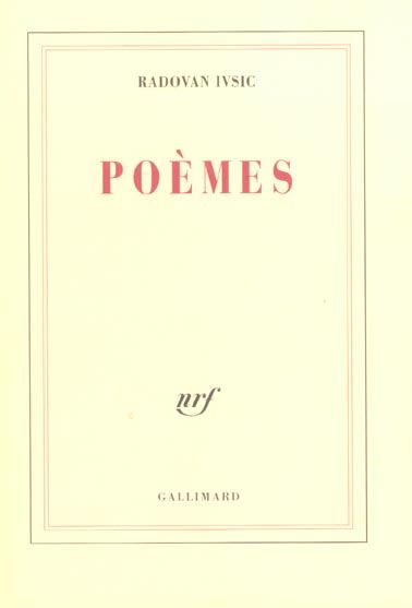 Emprunter Poèmes livre