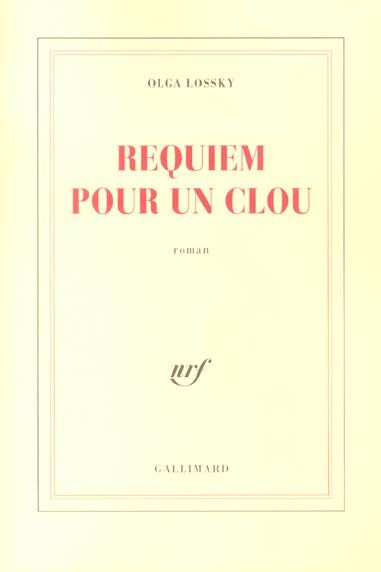 Emprunter Requiem pour un clou livre