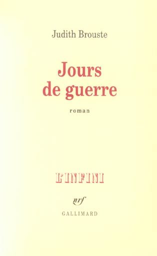 Emprunter Jours de guerre livre