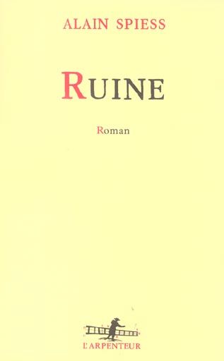 Emprunter Ruine livre