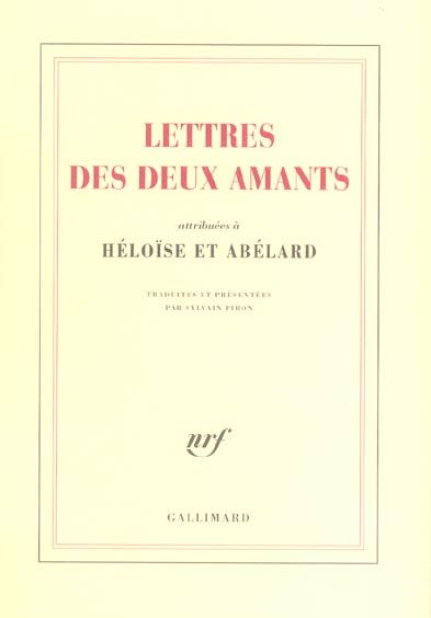 Emprunter Lettres des deux amants. Attribuées à Héloïse et Abélard livre