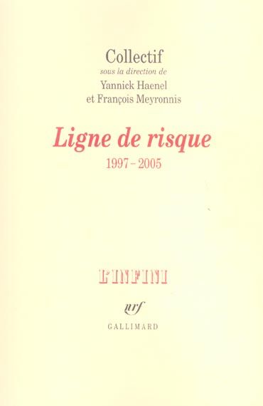 Emprunter Ligne de risque . 1997-2005 livre