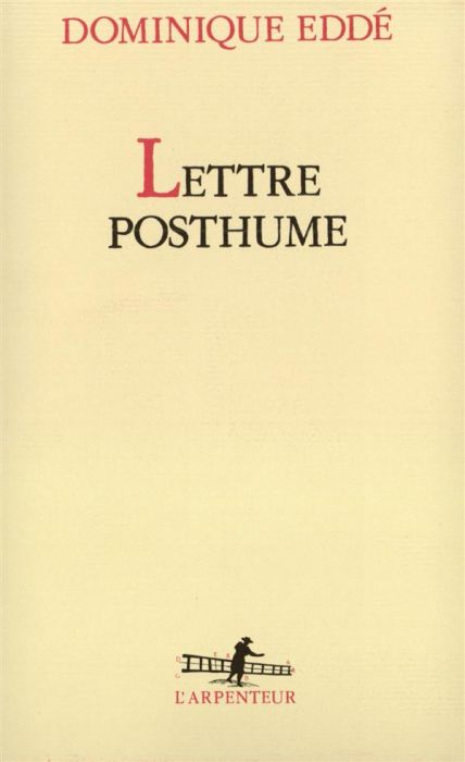 Emprunter Lettre posthume livre