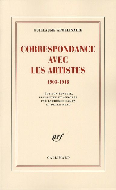 Emprunter Correspondance avec les artistes. 1903-1918 livre