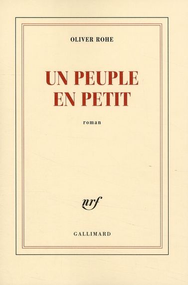 Emprunter Un peuple en petit livre