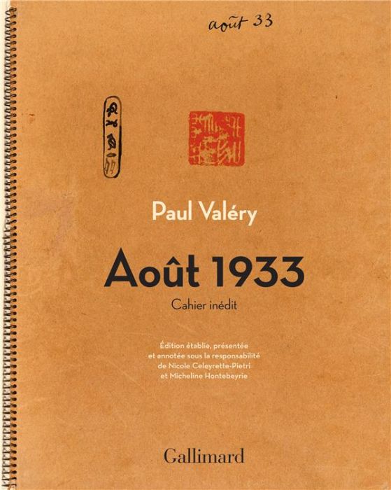 Emprunter Août 1933. Cahier inédit livre