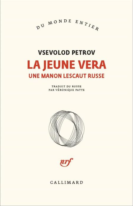 Emprunter La jeune Vera. Une Manon Lescaut russe livre