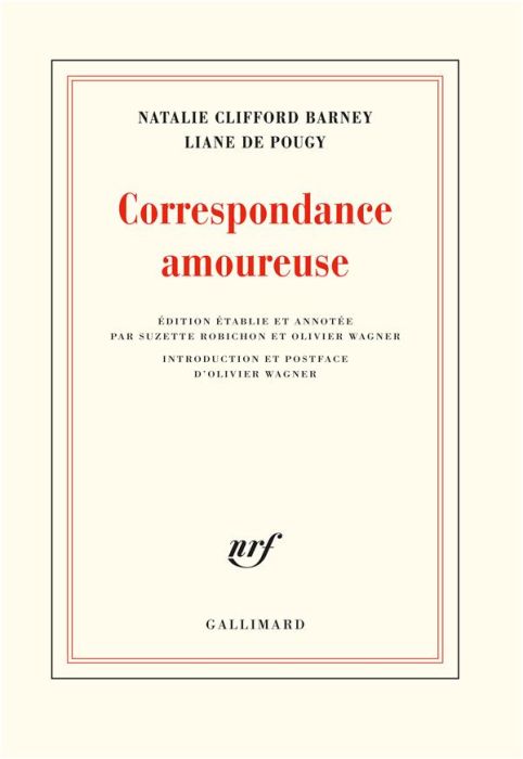 Emprunter Correspondance amoureuse livre