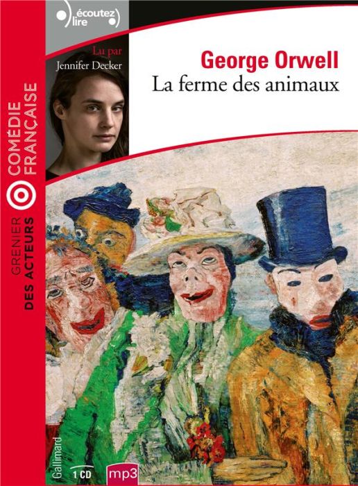 Emprunter La Ferme des animaux. 1 CD audio MP3 livre