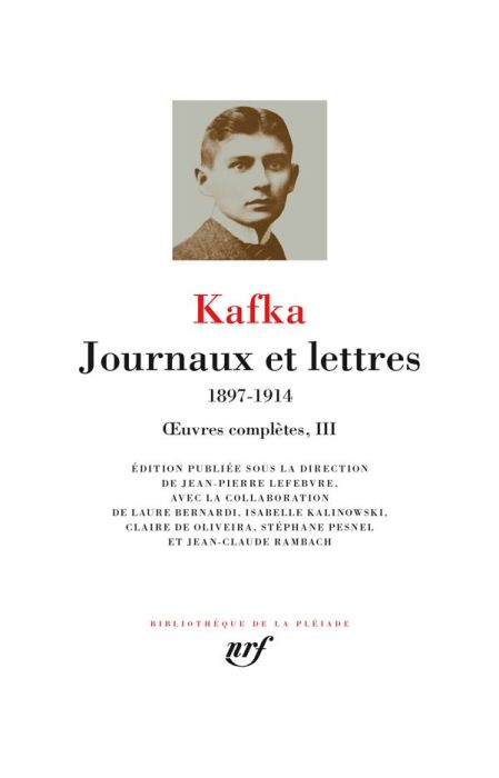 Emprunter Oeuvres complètes. Tome 3, Journaux et lettres (1897-1914) livre