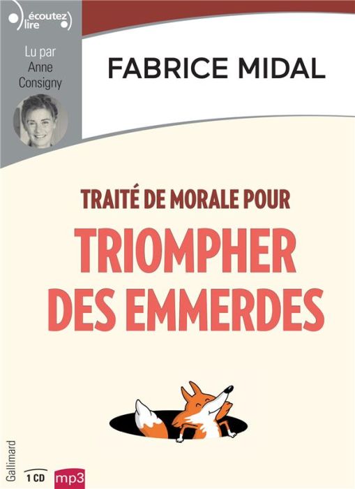 Emprunter Traité de morale pour triompher des emmerdes. 1 CD audio MP3 livre