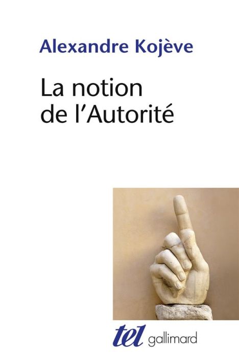 Emprunter La notion de l'autorité livre