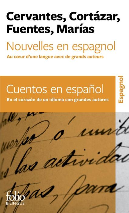 Emprunter Nouvelles en espagnol. Au coeur d'une langue avec de grands auteurs, Edition bilingue français-espag livre