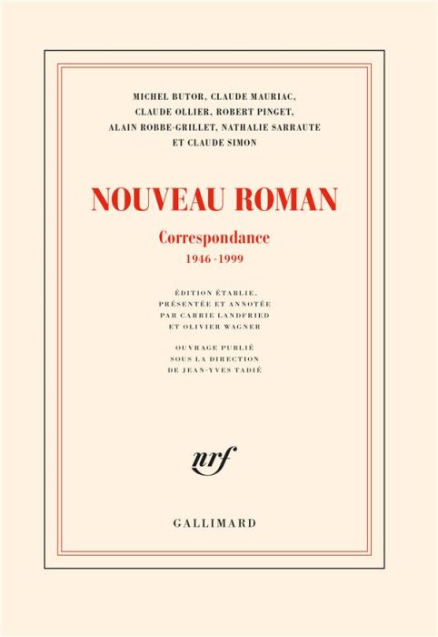 Emprunter Nouveau roman. Correspondance, 1946-1999 livre